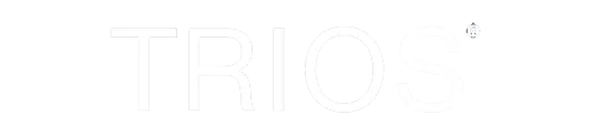Trios Real Color Logo White