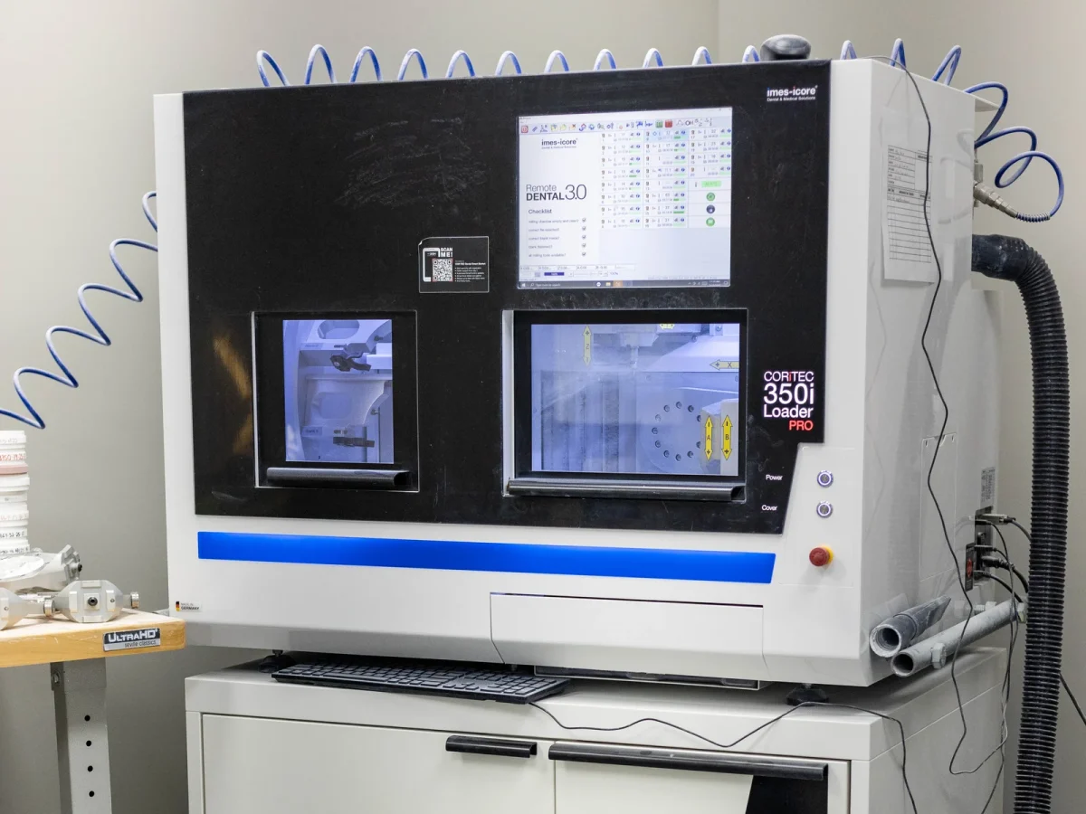 CORiTEC milling machine at the IDA lab